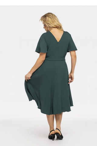  Plus size dress model 190950 Karko 