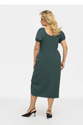  Plus size dress model 190954 Karko 