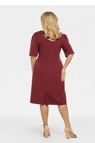  Plus size dress model 191376 Karko 