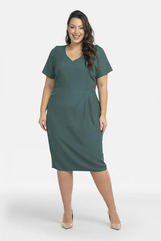  Plus size dress model 196867 Karko 