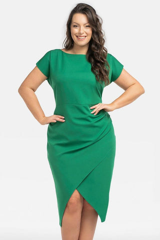  Plus size dress model 196873 Karko 