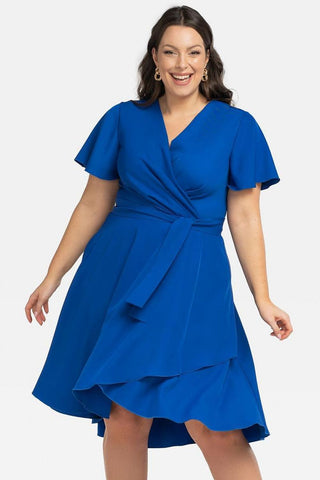  Plus size dress model 196887 Karko 