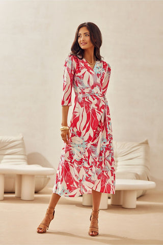 Ružové denné šaty Roco Fashion model 214539
