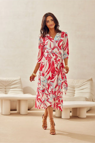 Ružové denné šaty Roco Fashion model 214539